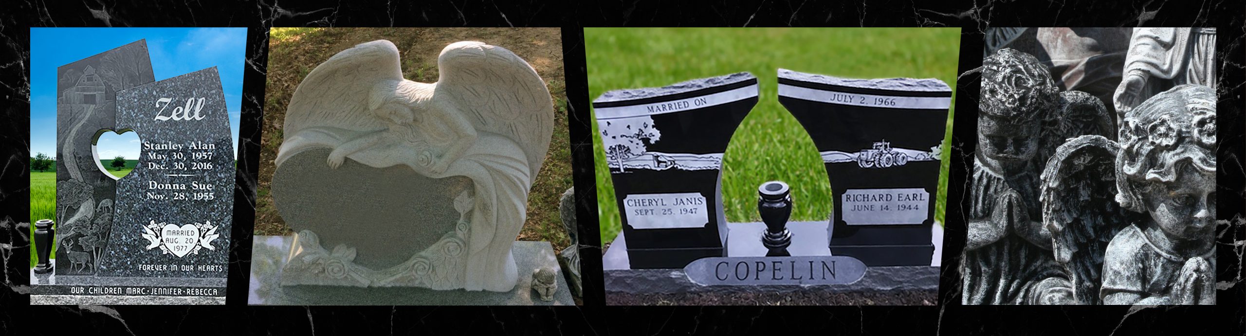 website slider with multiple images of monuments